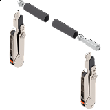 BLUM AVENTOS HL top ramena, KH=340-390mm, symetrická, vhodná pro SERVO-DRIVE eurošroub 350
