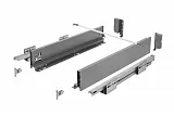 Zásuvka AXIS PRO PUSH-TO-OPEN 350/84mm A ANTRACIT