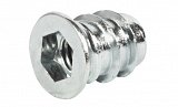 Závrtná matice M08x13 Zn bílý