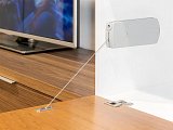 Sklopné kování s tažným lankem MICROWINCH 10kg šedá