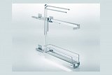 KESSEBOHMER výsuv pro útěrky, 150mm, stříbrný