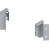 BLUM Držák zad "D" L+P šedý ROHOVÝ ANTARO pro SPACE CORNER