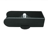 Regulační patka pr. 24/tl.18,5mm černá