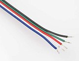 Kabel pro LED pětižílový plochý 5x0,3mm RGBW