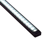 Přisazený profil pro LED LINE MINI černý s černým krytem 2000mm