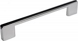 úchytka 2170-168 ZN1A3 chrom lesk, černá 128/160mm