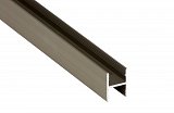 GEP H-profil tenký Al, 10mm, 280cm, ŠAMPAŇ
