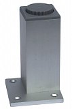 Nožka hranatá HLINÍK ELOX 40x40x100mm s regulací nosnost 100kg