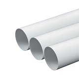 Kanál kulatý O 100mm, 1m, PVC