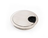 kabelová průchodka kulatá 78mm kov nerez