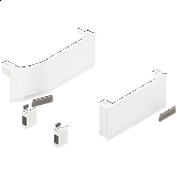 BLUM AVENTOS HK top, Sada krytek pro SERVODRIVE, bílá