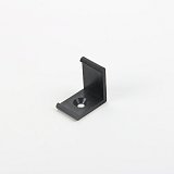 Příchytka profilů ANGLE 2 45° plast - ČERNÁ