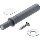 BLUM TIP-ON NEW KRÁTKÝ ŠEDÝ s magnetem