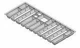 příborník AGO LINEA 490x1140mm šedý do skříňky 120cm
