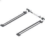 BLUM Sada boční stabilizace TANDEM do 600mm
