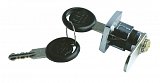 SISO zámek jazýčkový X-44 20mm pro plechový nábytek Cr SU