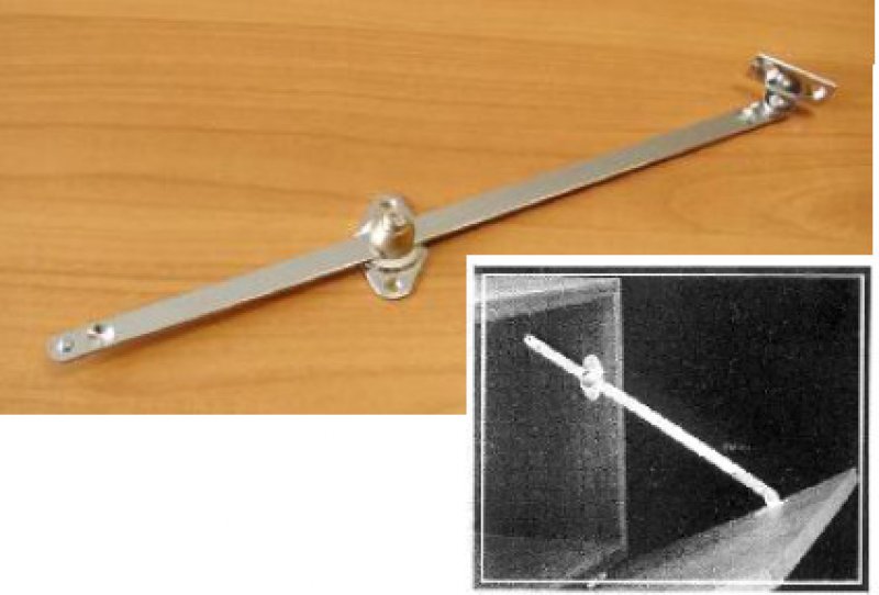 držák sklopných dvířek RE05 aretační 265mm