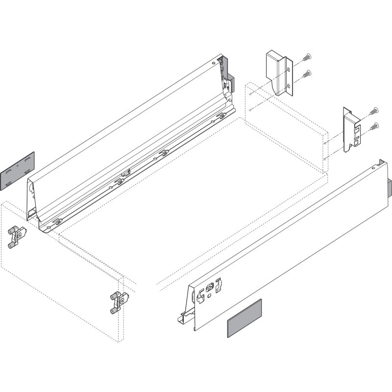 BLUM X ANTARO 300 M bílý 30kg, KOMPLET