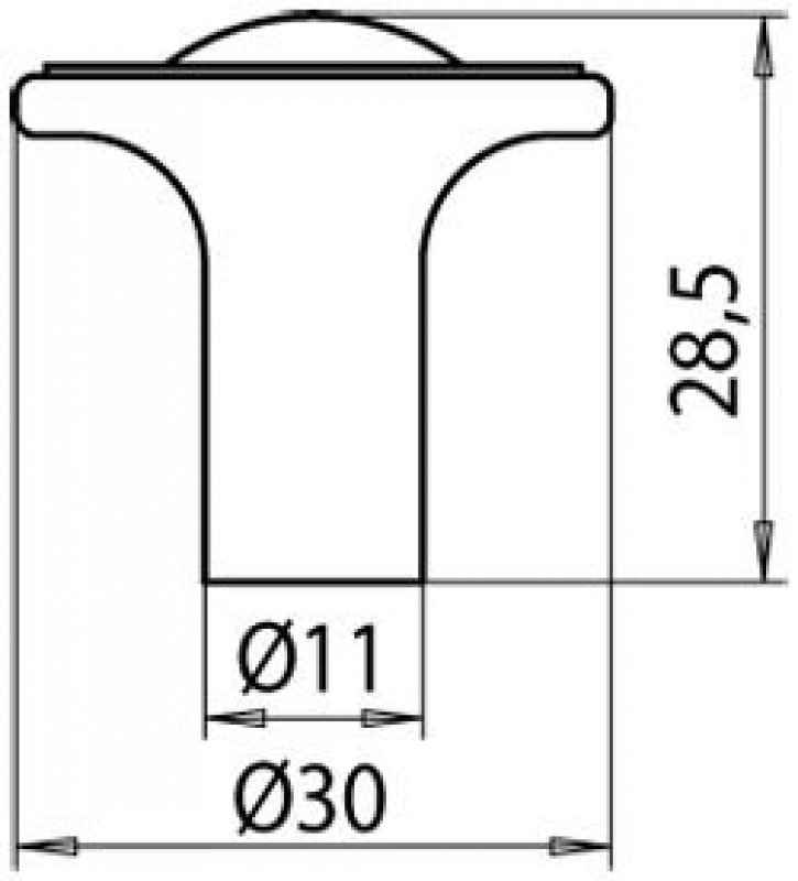 úchytka 1917-30 ZN29 staromosaz