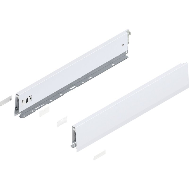 BLUM MERIVOBOX BÍLÁ 600 E-reling 40kg, KOMPLET